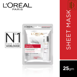 L'Oreal Paris Revitalift Crystal Micro-Essence Brightening Sheet Mask (25g)