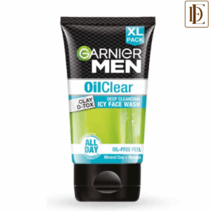 Garnier Men Oil Clear Clay D - Tox Facewash (150g)