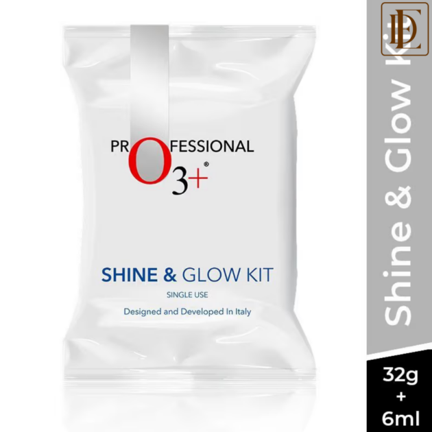 O3+ Shine & Glow Facial Kit For Instant Glow (32gm+6ml)