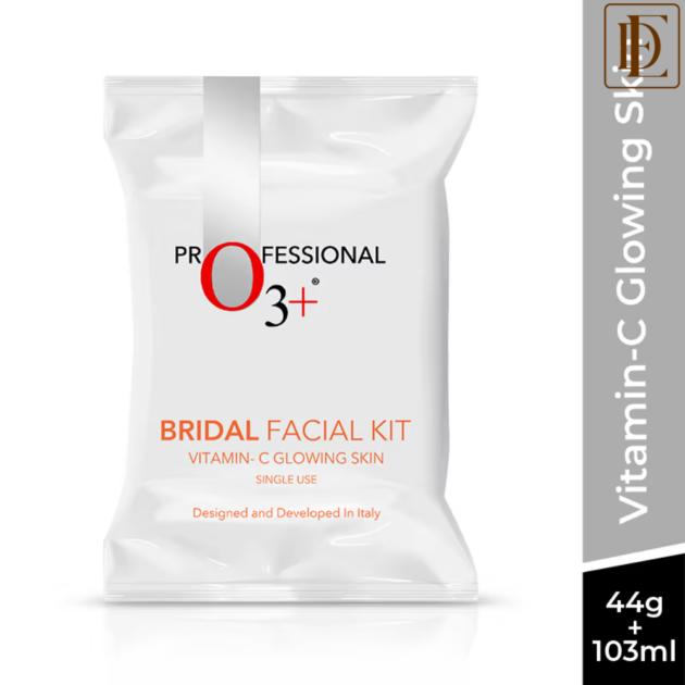 O3+ Bridal Facial Kit Vitamin C Glowing Skin (67gm+69ml)