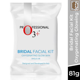 O3+ Bridal Facial Oxygenating Glow Skin Kit For Oily & Acne Prone Skin (81gm)