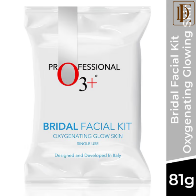 O3+ Bridal Facial Oxygenating Glow Skin Kit For Oily & Acne Prone Skin (81gm)