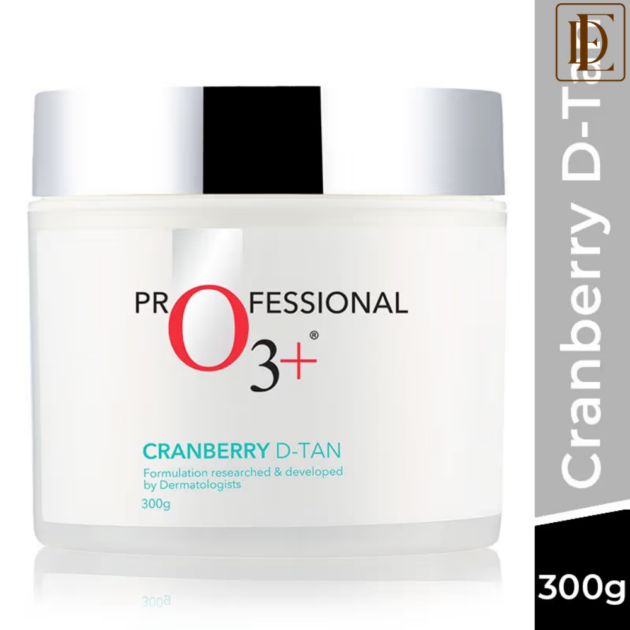O3+ Cranberry Dtan For De Tan Normal To Oily Skin (300g)