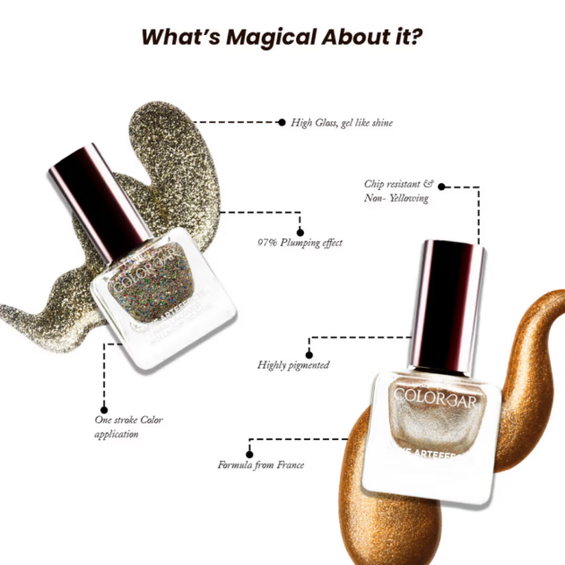 Colorbar Luxe Arteffects Nail Lacquer (12ml) - Image 3