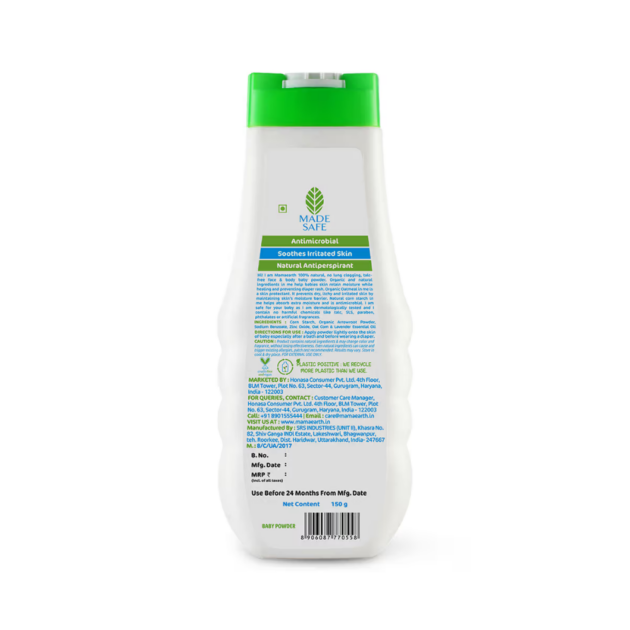 Mamaearth Baby Powder With Organic Oatmeal & Arrowroot Powder - Image 2