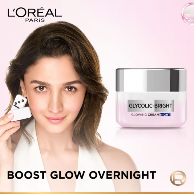 L'Oreal Paris Glycolic Bright Night Cream - Image 2