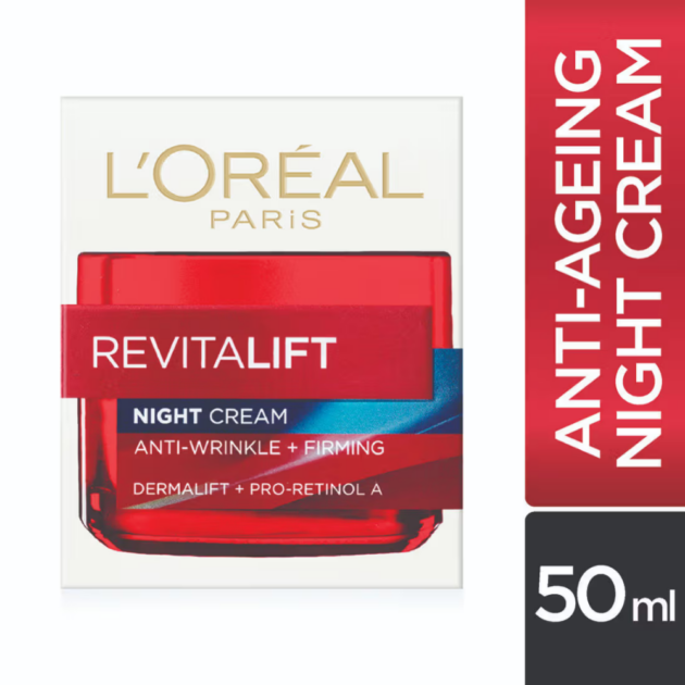 L'Oreal Paris Revitalift Anti-Wrinkle And Firming Night Cream (50ml) - Image 2
