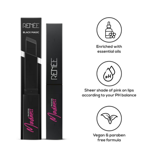 RENEE Madness Ph Lipstick, Long Lasting, Moisturising (3g) - Image 2