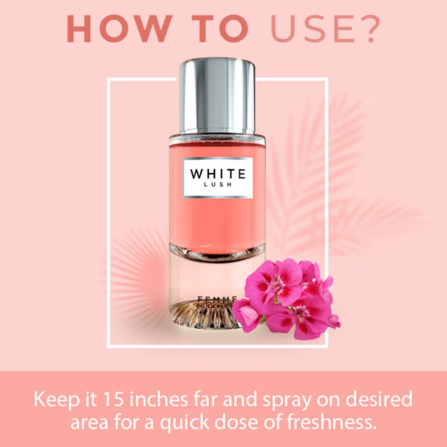 Colorbar White Lush Eau De Parfume (100ml) - Image 3