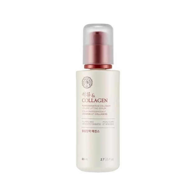 The Face Shop Pomegranate & 10% Collagen Serum - Best Anti Aging Korean Serum with Hyaluronic Acid (80ml) - Image 2