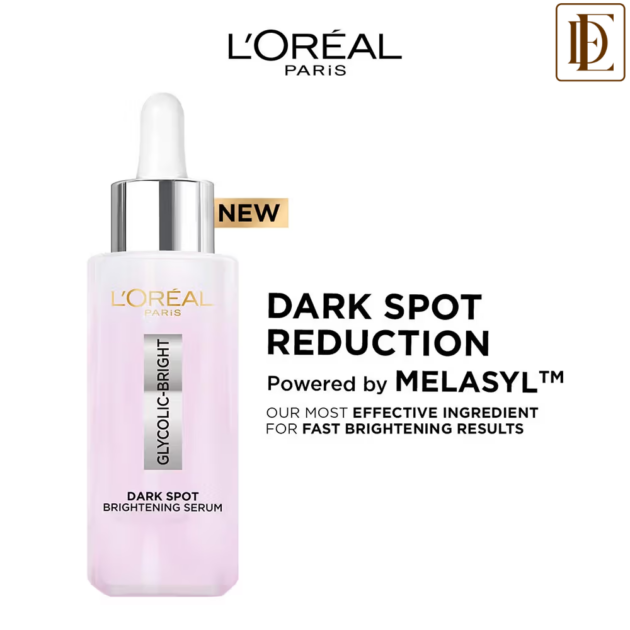 L'Oreal Paris Glycolic Bright 8% [Melasyl + Niacinamide] Face Serum