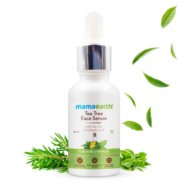 Mamaearth Tea Tree Face Serum With Tea Tree & Salicylic Acid (30ml) - Image 3