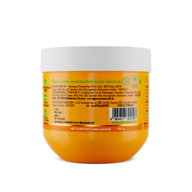 Mamaearth Ubtan Nourishing Cold Cream (100g) - Image 3