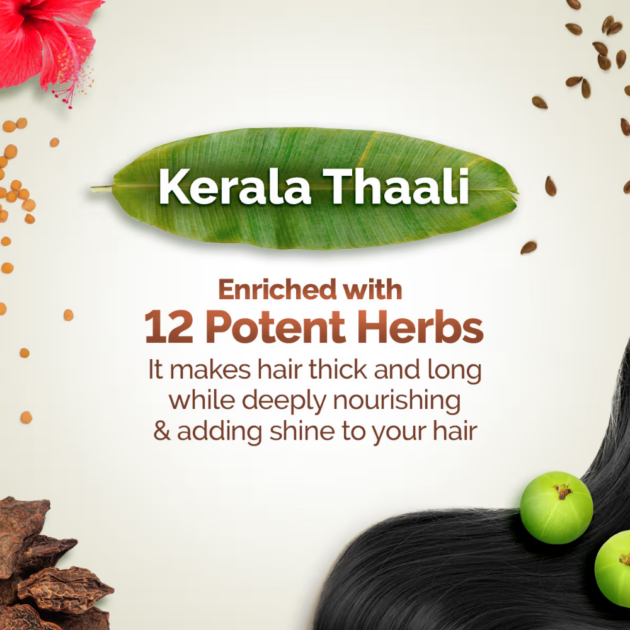 Mamaearth Kerala Thaali Hair Oil (150ml) - Image 3