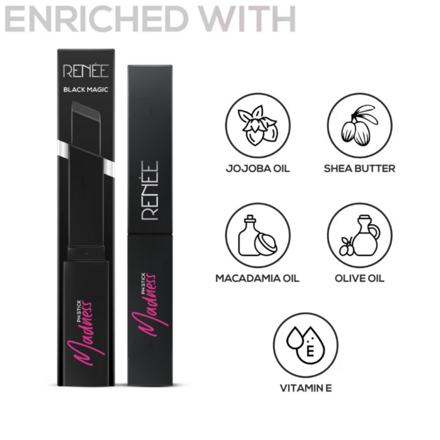 RENEE Madness Ph Lipstick, Long Lasting, Moisturising (3g) - Image 3