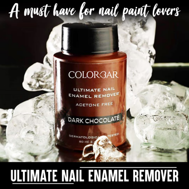 Colorbar Ultimate Nail Enamel Remover - Dark Chocolate (80ml) - Image 3
