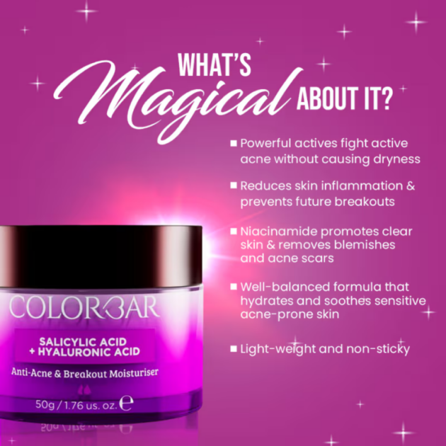 Colorbar Anti Acne Breakout Moisturiser (50g) - Image 3