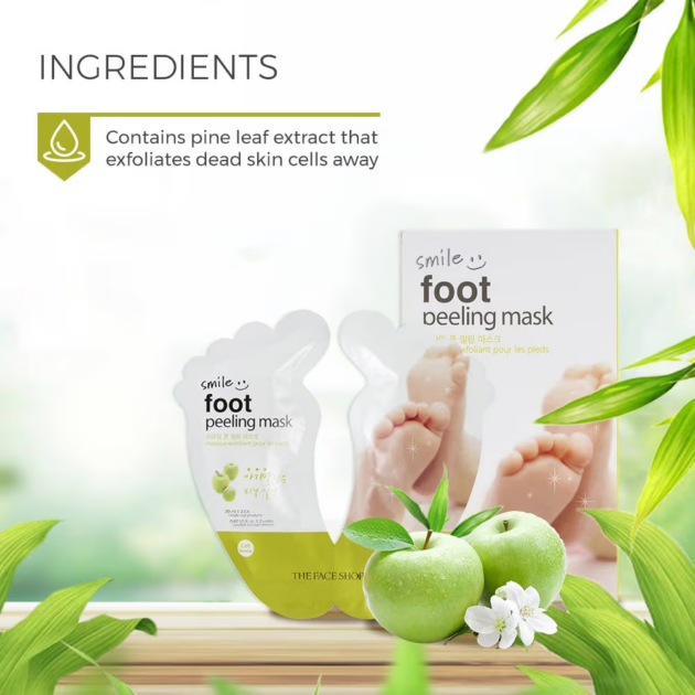 The Face Shop Smile Foot Peeling Mask (40ml) - Image 3