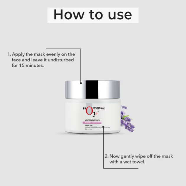 O3+ Whitening Mask Brightining & Whitening - Image 3
