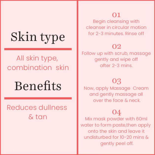 O3+ D-Tan Facial Kit With Peel Off Mask (45 g) - Image 3