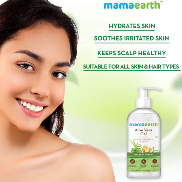 Mamaearth Aloe Vera Gel (300ml) - Image 3