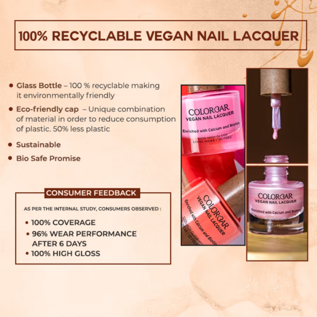Colorbar Vegan Nail Lacquer  (8ml) - Image 5