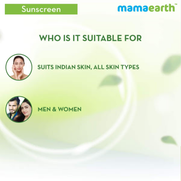 Mamaearth Ultra Light Indian Sunscreen Spf50 Pa++++ (80gm) - Image 4