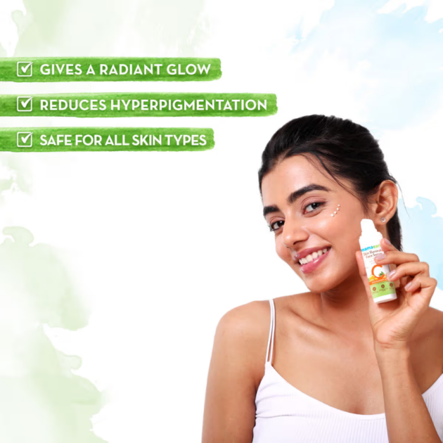 Mamaearth Skin Illuminate Face Serum With Vitamin C & Turmeric For Radiant Skin (30g) - Image 4