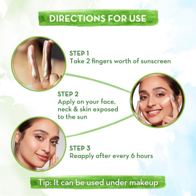Mamaearth Ubtan Detan Sunscreen (50g) - Image 4