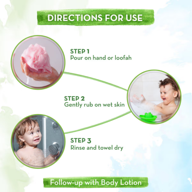 Mamaearth Original Orange Body Wash For Kids (300ml) - Image 4