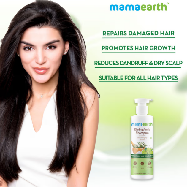 Mamaearth BhringAmla Shampoo (250ml) - Image 4