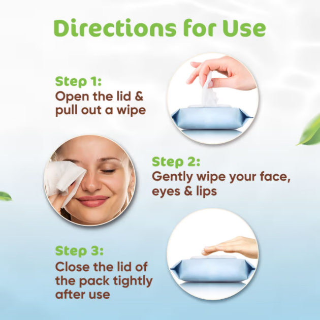 Mamaearth Micellar Gentle Makeup Remover Wipes (30 pcs) - Image 4