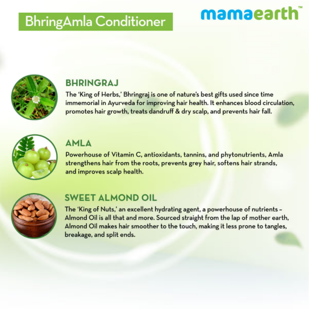 Mamaearth BhringAmla Conditioner (250ml) - Image 4