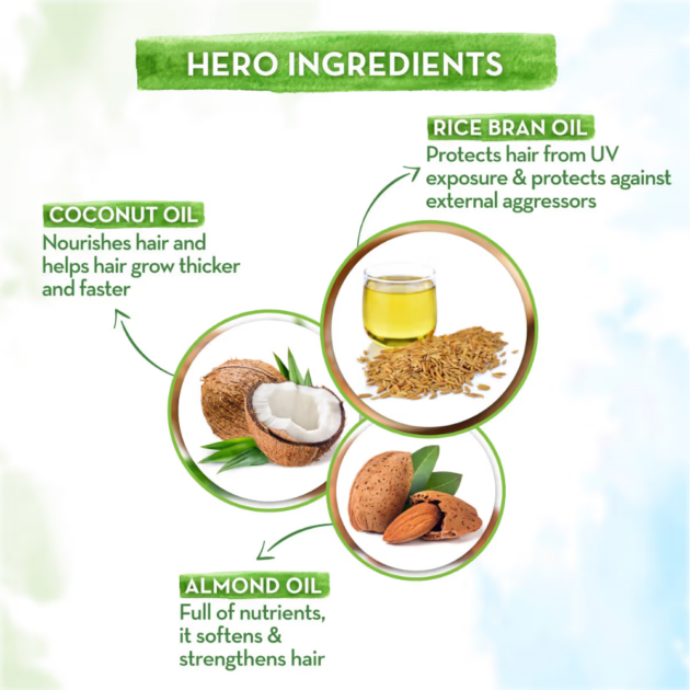 Mamaearth Rice Hair Oil With Rice Bran And Coconut Oil (150ml) - Image 4