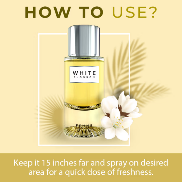 Colorbar White Blossom Eua De Parfum (50ml) - Image 3