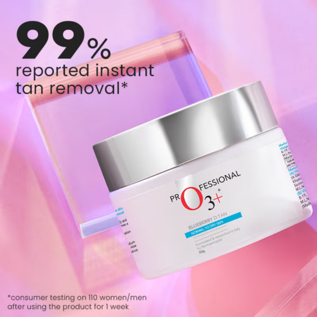 O3+ Blueberry D-Tan Mask (50g) - Image 4