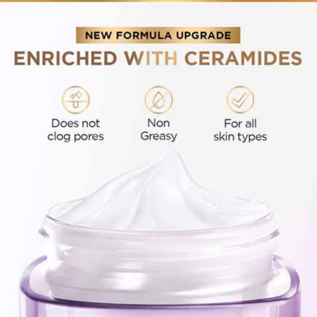 Loreal Paris Revitalift Hyaluronic Acid Line Filling Water Cream With Ceramides - Image 4