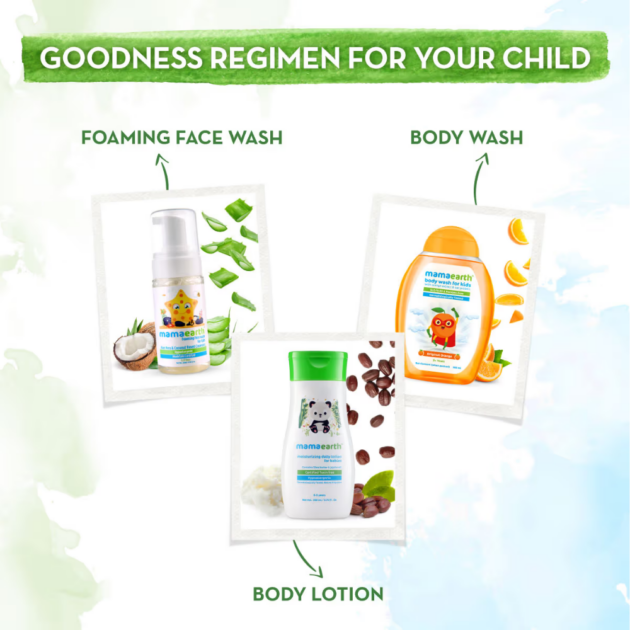 Mamaearth Original Orange Body Wash For Kids (300ml) - Image 5