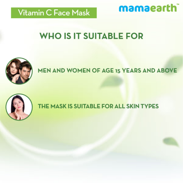 Mamaearth Vitamin C Face Mask with Kaolin Clay (100gm) - Image 5