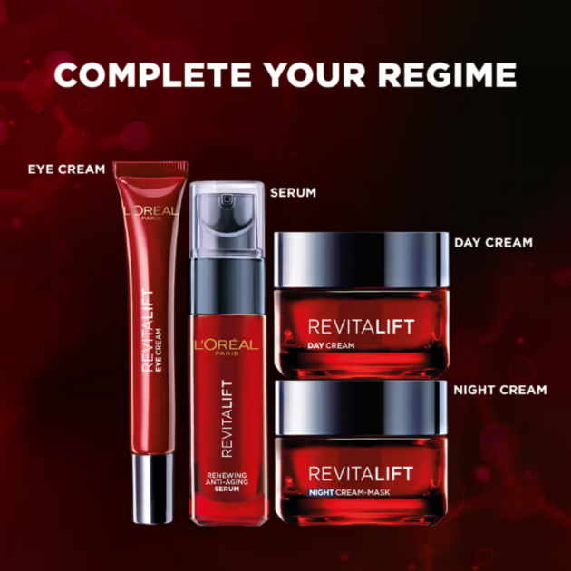 L'Oreal Paris Revitalift Triple Action Anti-Aging Eye Cream (15ml) - Image 5
