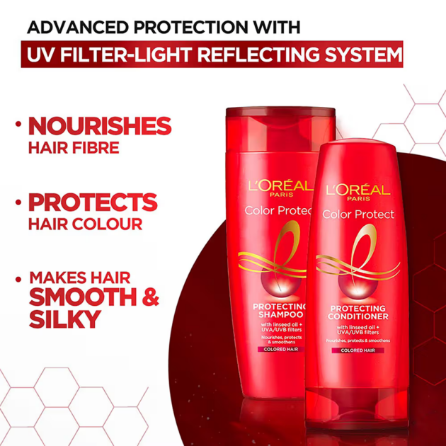 L'Oreal Paris Colour Protecting Conditioner (180ml) - Image 5