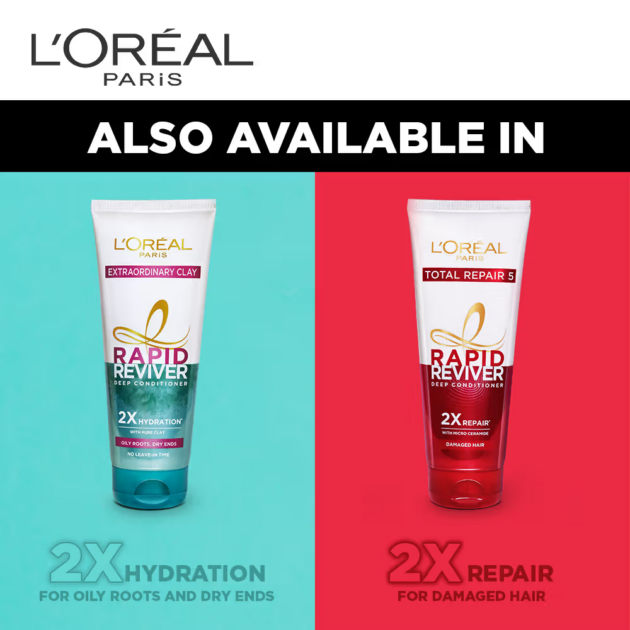 L'Oreal Paris 6 Oil Nourish Rapid Reviver Conditioner For Dry Hair (180ml) - Image 5