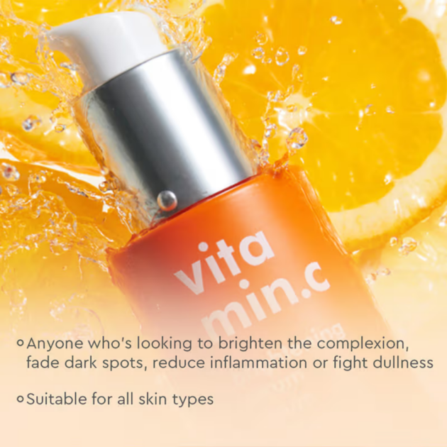 The Face Shop 98% Pure Vitamin C Brightening Korean Serum with Niacinamide & Hyaluronic Acid (30ml) - Image 4