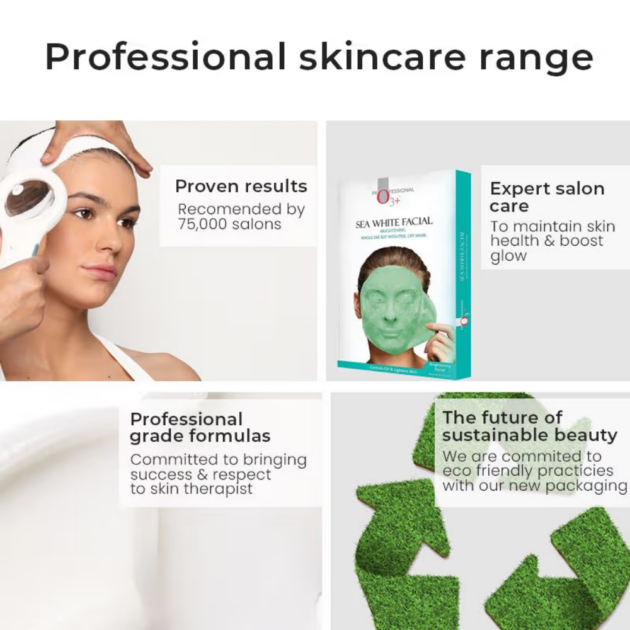 O3+ Sea White Facial With Brightening Peel Off Mask (40g + 5ml) - Image 5