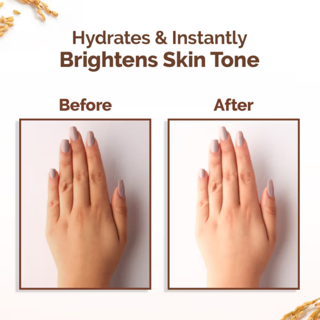 Mamaearth Rice Water Tone Up Face Cream With Rice Water & Niacinamide (50g) - Image 5
