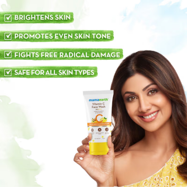 Mamaearth Vitamin C Face Wash - Image 4
