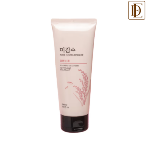 The Face Shop Rice Water Bright Korean Cleanser - Best Face Wash for Even Tone & Glowing Skin (150ml)