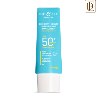 Dot & Key Blueberry Hydrating Barrier Repair Face Sunscreen SPF 50+ PA++++ - 100% No White Cast (50 g)
