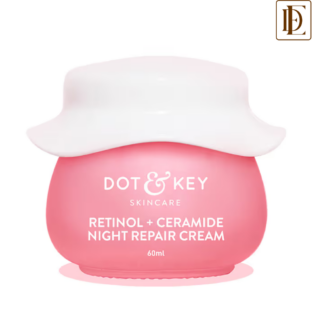 Dot & Key Retinol + Ceramide Sleep Treatment Anti-Ageing Night Cream For Fine Lines & Wrinkles