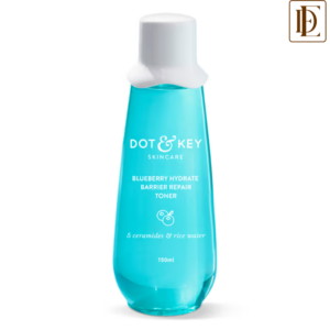 Dot & Key Rice Water Hydrating Toner with Hyaluronic for Oily, Sensitive Skin, Alcohol-Free (150ml)